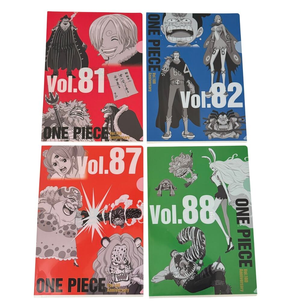 One Piece 100th Anniversary Ichiban Kuji Visual Art Sheet Clear File Poster